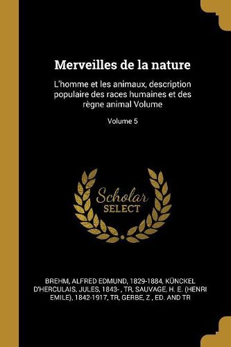 Cover image for Merveilles de la nature