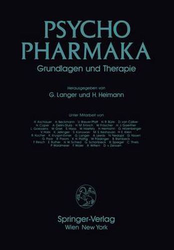 Cover image for Psychopharmaka: Grundlagen Und Therapie
