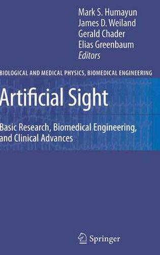 Cover image for Artificial Sight: Basic Research, Biomedical Engineering, and Clinical Advances