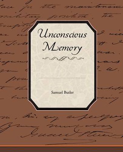 Cover image for Unconscious Memory