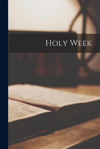 Cover image for Holy Week