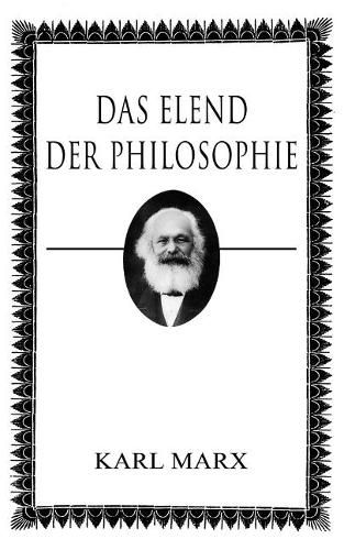 Cover image for Das Elend der Philosophie