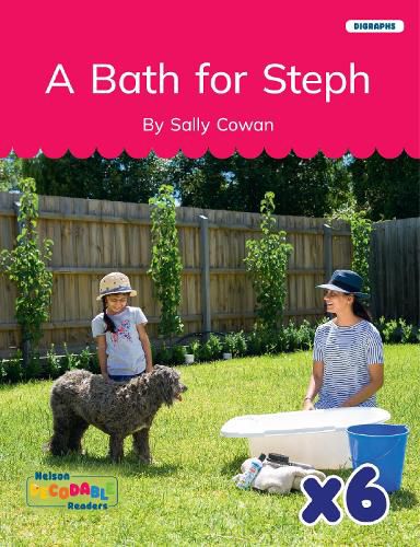 Cover image for A Bath for Steph x 6 (Digraphs)