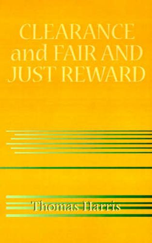 Cover image for Clearance and Fair and Just Reward