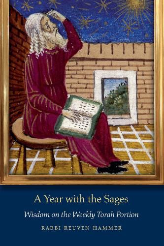 Cover image for A Year with the Sages: Wisdom on the Weekly Torah Portion