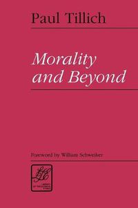 Cover image for Morality and Beyond