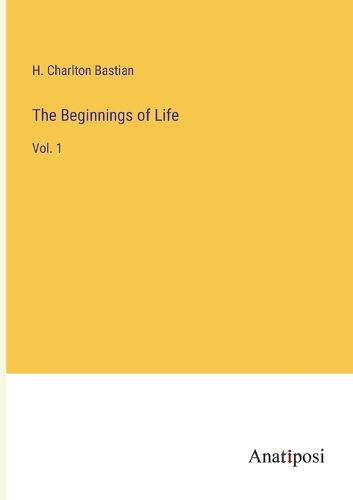 Cover image for The Beginnings of Life