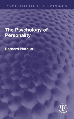 Cover image for The Psychology of Personality