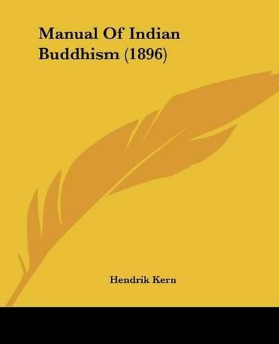 Cover image for Manual of Indian Buddhism (1896)