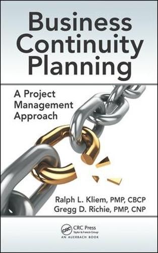 Cover image for Business Continuity Planning: A Project Management Approach