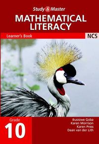 Cover image for Study and Master Mathematical Literacy Grade 10 Learner's Book