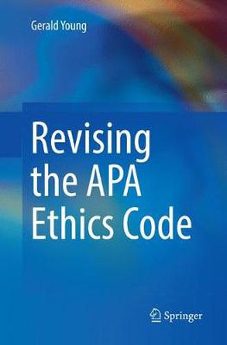 Cover image for Revising the APA Ethics Code