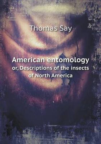 Cover image for American entomology or, Descriptions of the insects of North America