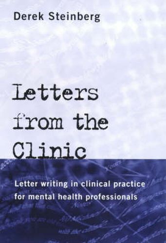 Cover image for Letters From the Clinic: Letter Writing in Clinical Practice for Mental Health Professionals