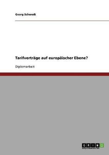 Cover image for Tarifvertrage auf europaischer Ebene?