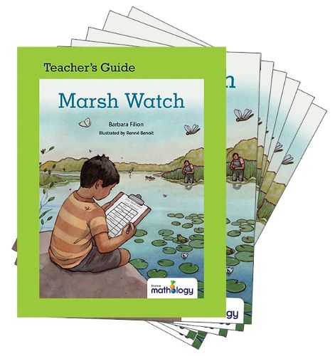 Cover image for Mathology Little Books - Data Management and Probability: Marsh Watch (6 Pack with Teacher's Guide)