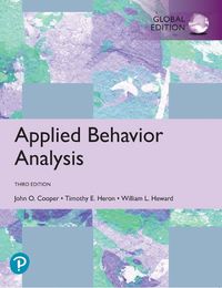 Cover image for Applied Behavior Analysis, Global Edition