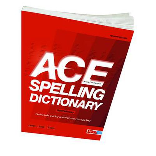 Cover image for ACE Spelling Dictionary