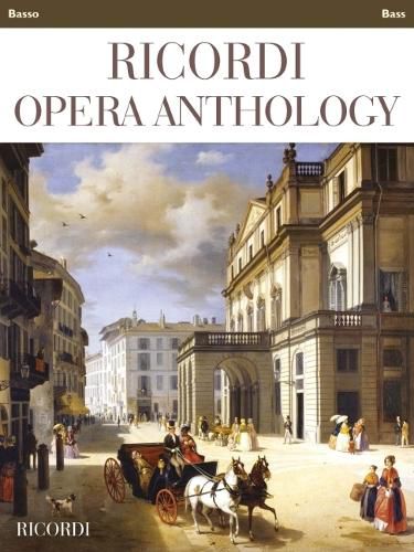 Cover image for Ricordi Opera Anthology: Bass and Piano: Bass