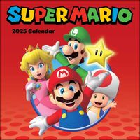 Cover image for Super Mario 2025 Wall Calendar