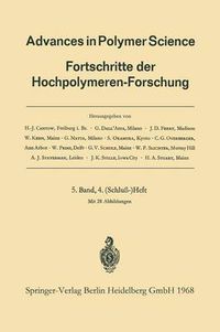 Cover image for Advances in Polymer Science: Fortschritte der Hochpolymeren-Forschung