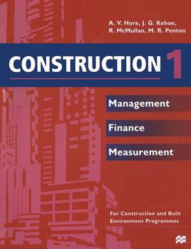 Construction 1: Management Finance Measurement