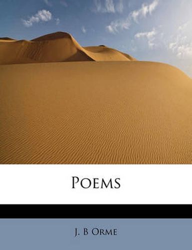 Cover image for Poems