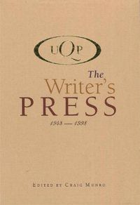 Cover image for UQP The Writer's Press: 1948-1998