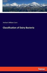 Cover image for Classification of Dairy Bacteria