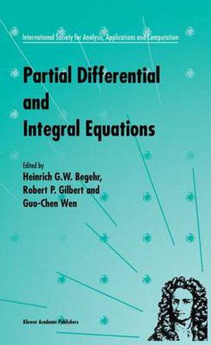 Cover image for Partial Differential and Integral Equations