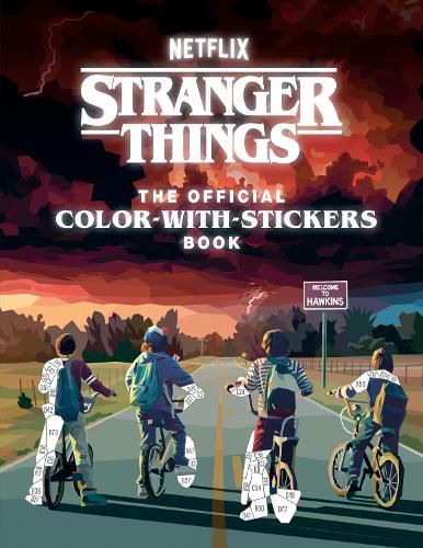 Cover image for Stranger Things: The Official Color-with-Stickers Book