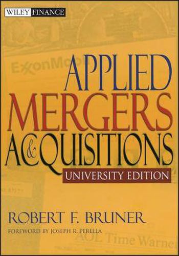 Cover image for Applied Mergers and Acquisitions