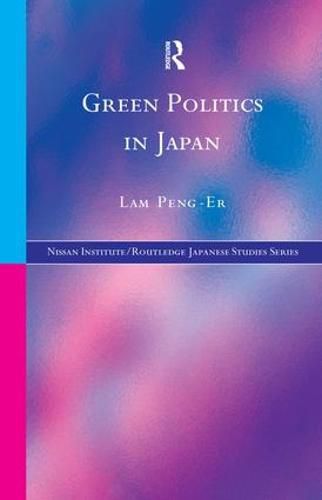 Cover image for Green Politics in Japan