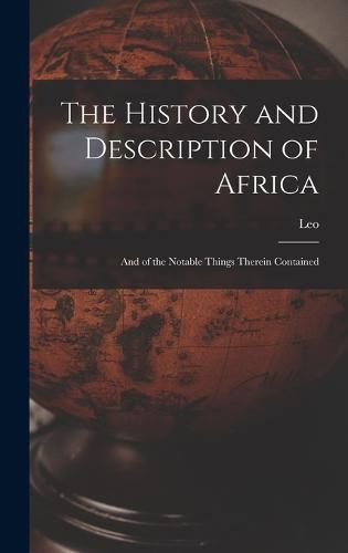 Cover image for The History and Description of Africa