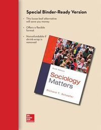 Cover image for Looseleaf for Sociology Matters