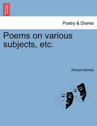 Cover image for Poems on Various Subjects, Etc.