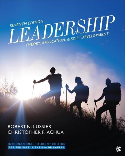 Cover image for Leadership - International Student Edition: Theory, Application, & Skill Development