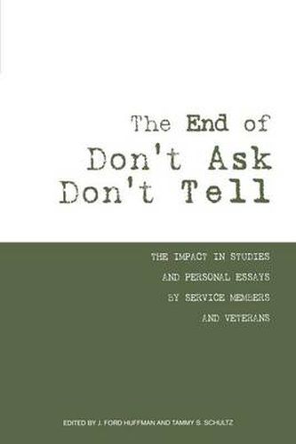 Cover image for The End of Don't Ask Don't Tell