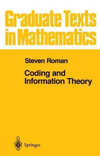 Cover image for Coding and Information Theory