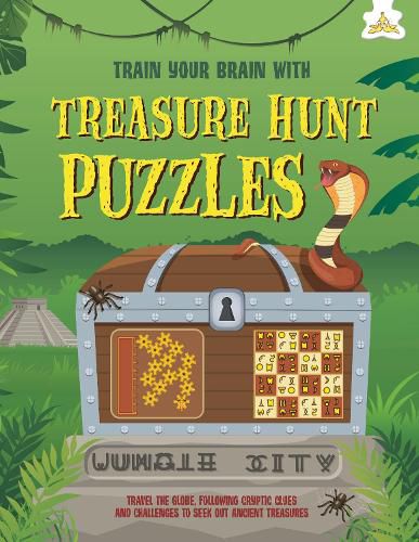 Cover image for Treasure Hunt Puzzles: Train Your Brain With