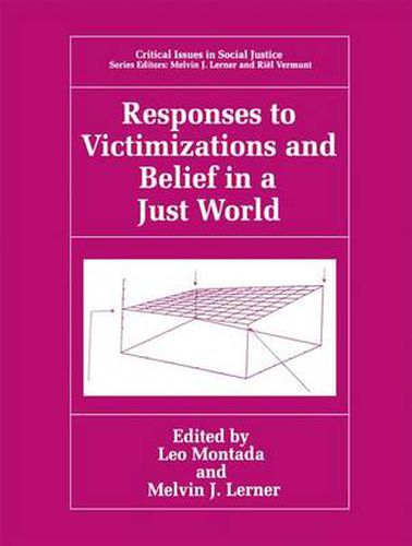 Cover image for Responses to Victimizations and Belief in a Just World