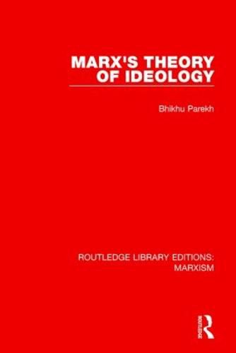 Cover image for Marx's Theory of Ideology