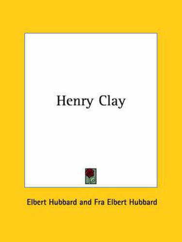 Cover image for Henry Clay
