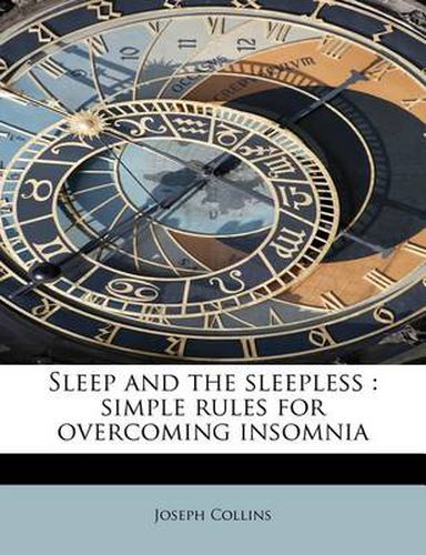 Cover image for Sleep and the Sleepless