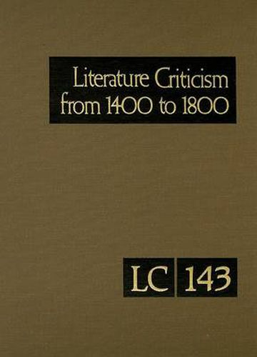 Cover image for Classical and Medieval Literature Criticism