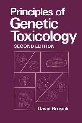 Cover image for Principles of Genetic Toxicology