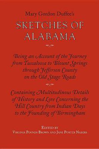 Cover image for Sketches of Alabama