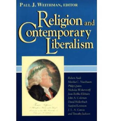 Cover image for Religion and Contemporary Liberalism