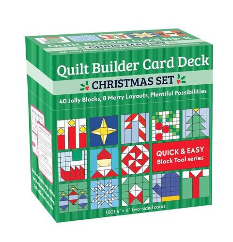 Cover image for Quilt Builder Card Deck Christmas Set