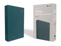 Cover image for NET Bible, Thinline Reference, Large Print, Leathersoft, Teal, Comfort Print: Holy Bible